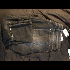 Judy Blue Jeans High Waist Skinnies Dark Wash 22W NWT